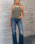 Rosalia Crew Neck Slim Fit Sweater Vest
