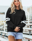Taylor Striped Oversized Sweatshirt