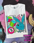 Grunge Bunny Tee or Crewneck