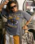 The Retro Rodeo Tee In Grey