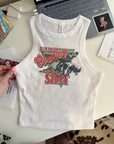 Cowboy Sh!t Cropped Tank