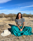 Emerald Maxi Skirt