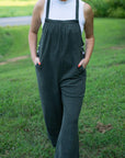 Reya Pocketed Loose Fit Corduroy Overall