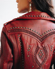 Cossette Jacket - Smoldering Ruby