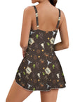 Get Western Skirted Swimsuit