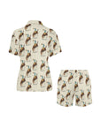 Vintage Rodeo Cowboy Women's Western Pajama Set