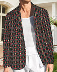 Vegas King of Hearts Men's Western Blazer