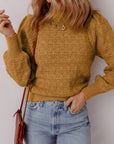 Aria Edge Balloon Sleeve Sweater