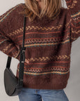 Madison Knitted Drop Shoulder Sweater