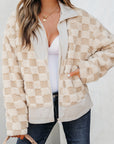 Emily Zip Up Collared Jacket