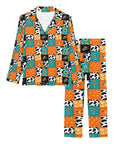 Western Patchwork Women's Western Pajama Set