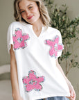 Fallon Floral Dolman Sleeve Top