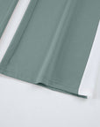 Varsity Stripe Top and Drawstring Pant Set