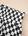 Checker T-Shirt and Skort Set