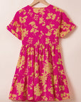Keira Floral Smock Dress