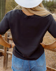 Western Bull Head Graphic T-Shirt