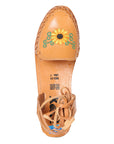 Mexican Artisanal Sandals Leather Tan 603920