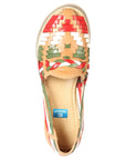 Mexican Artisanal Sandals Leather Tricolor 603942
