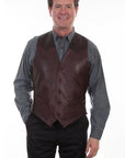 Ostrich Trim Vest - 607