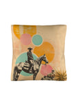 Baha Ranch Retro Pop Western Lost Cowboy Pillow Case Made in America