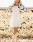 Penny Western Aztec Loose Mini Dress