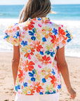 Chelsea Floral Bouquet Flutter Top