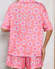 Floral Top and Shorts Pajama Set