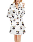 Longhorn Women's Western Bath Robe