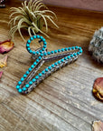 New Style - Turquoise Hair Clips