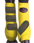 HILASON L M S Horse Rear Hind Leg Sport Boots Printed Hind Rear Leg Boots