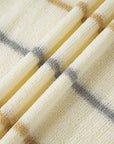 Stripe Ribbed Trim Drop Shoulder Sweater