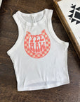 Yeehaw Horseshoe Cropped Tank