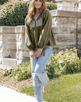 Eloise Embroidered Split Neck Top