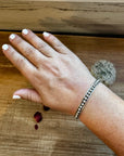 Cuff - Sterling silver Cuff Bracelet 4 mm 6.5”
