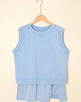 Mineral Wash Tank and Skirt Set