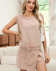 Mineral Wash Tank and Skirt Set