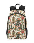 Floral Boots Cactus Backpack