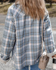 Madison Cuffs Patchwork Plaid Shirt