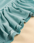Jocelyn Ruffled Flutter Sleeve Dress