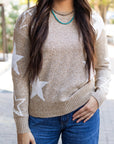 Alani Star Pattern Sweater