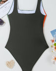 Oakleigh Padded Square Neck One Piece Swimsuit