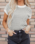 Simone Loose Fit Knitted Sweater Vest