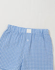 Gingham High Waist Shorts
