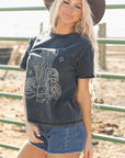 Western Cowboy Boots Tee