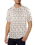 Turquoise Longhorn Polo Style Shirt