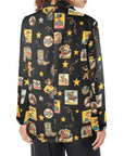 Vintage Cowgirl Collage Western Blazer