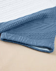 Colorblock Textured Cuff Sleeve T-Shirt