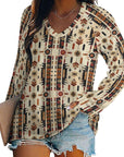 Baha Ranch Aztec Long Sleeve Tee