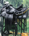 Western Horse Wade Saddle American Leather Ranch Roping Black