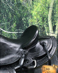 Western Horse Wade Saddle American Leather Ranch Roping Black